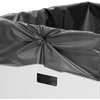 Bankers Box 42 gal Waste & Recycling Bins, White FEL7320101